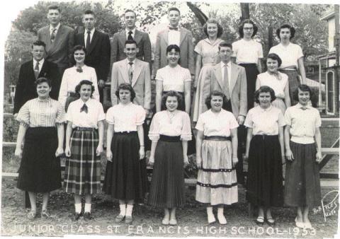 Junior class 1953
