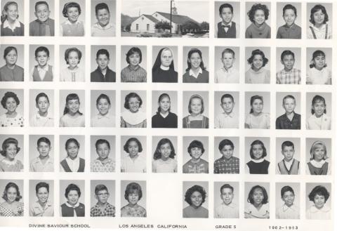 Divine Saviour 5th Grade 1962-63