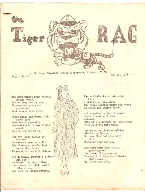 TIGER RAG  MAY 76