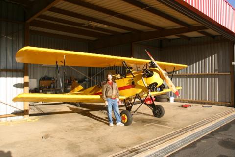 I flew this1930 fleet biplane!! wooo woo