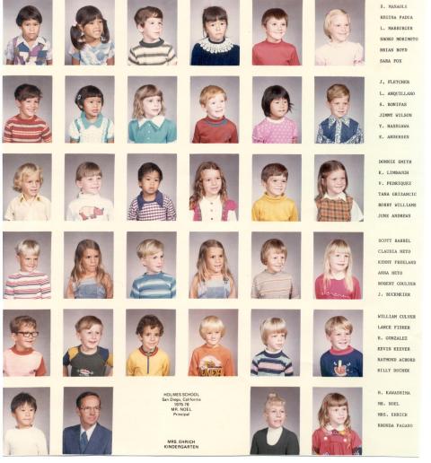 75-76 Mrs Ehrich's Kindergarten