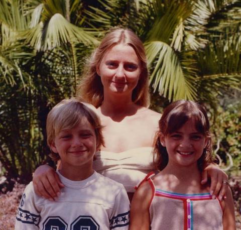 Vic, Amy & Ryan July 1981