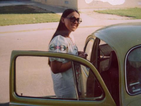 with my bug-1972-in Littleton,CO