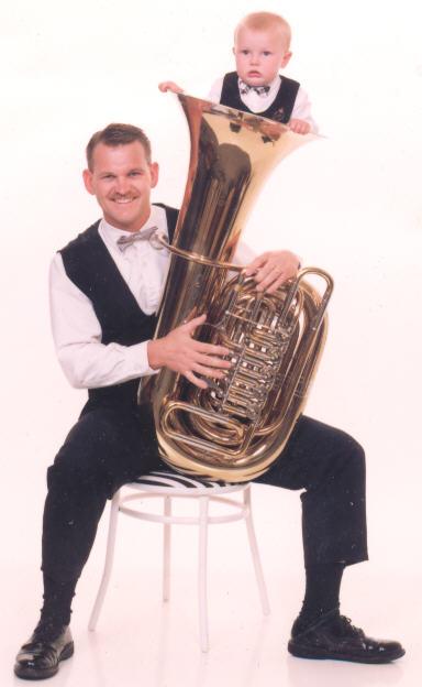 Clark in tuba 1994
