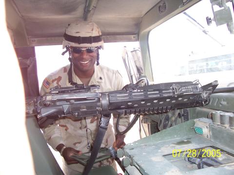 using the humvee