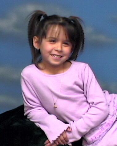 My baby girl Rachell'e 6yrs ~ 2002