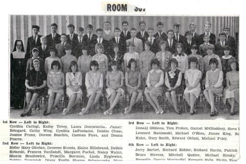 8th Grade Graduating Classes 1966