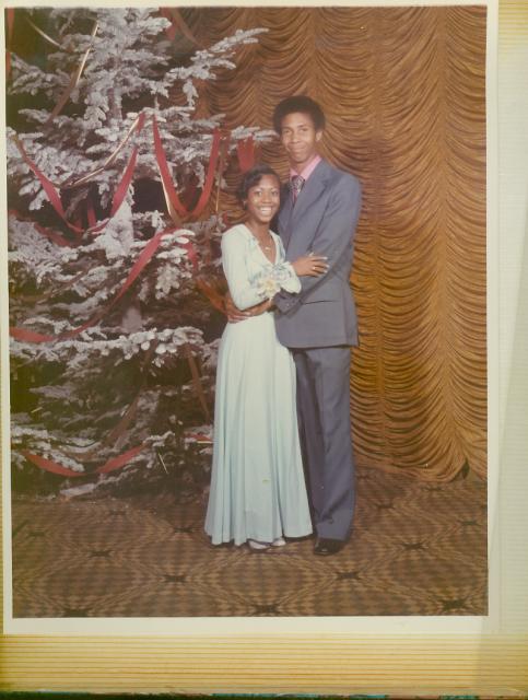 Ray and Mar   X-mas 1973