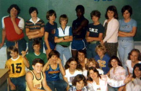 1978/79 8th Grade Math Class