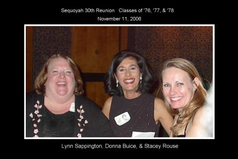 Lynn Sappington, Donna Buice, & Stacey Rouse