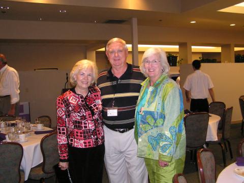 Juanita Conner '56, Ron Beezley, Lorna Webster