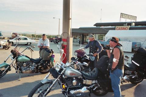 Johnny Arnold, Lance Putnam, Steve Durkee & Jeff Walker on the road to Sturgis