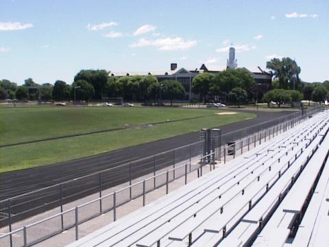 High School from athletic field