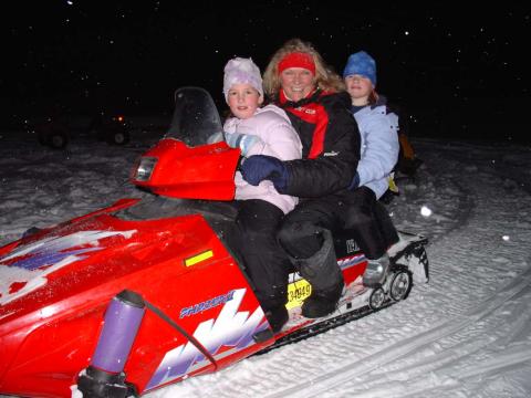 Sledding on New Years