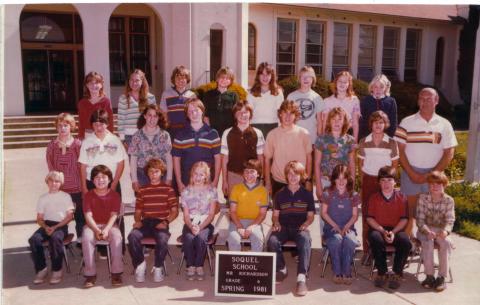 Mr. Richardson 6th. grade 1980-81