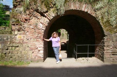 Alex at Roman baths (Small)