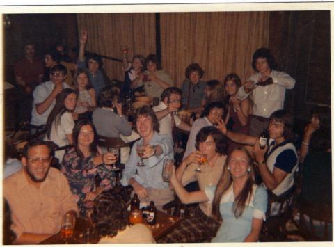 Rideau High Graduation at the Hayloft 1973