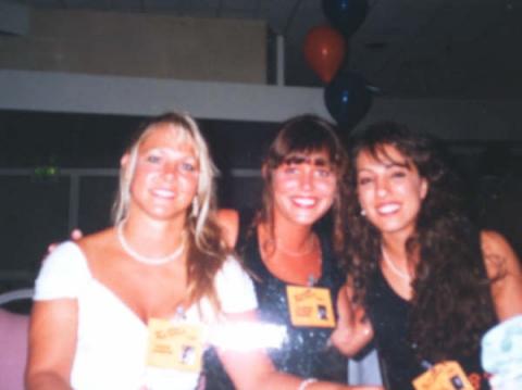Dodie (Lori), Vanessa & Merilee '87 10 Year Class Reunion