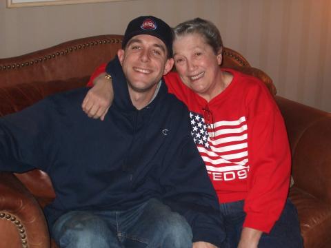 Son Ian and Mom