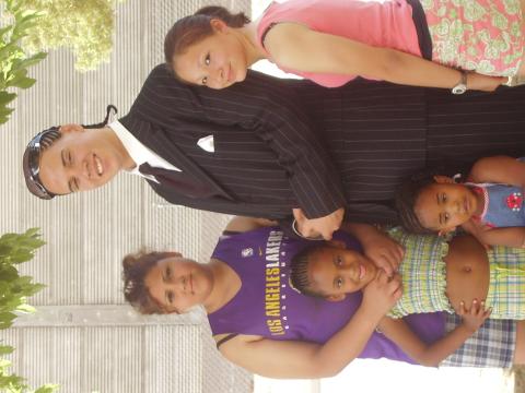 Brandon and my girls