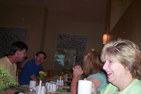 Vickie Ruffin, Jim Starling, and Mike Smith Morning After Breakfast