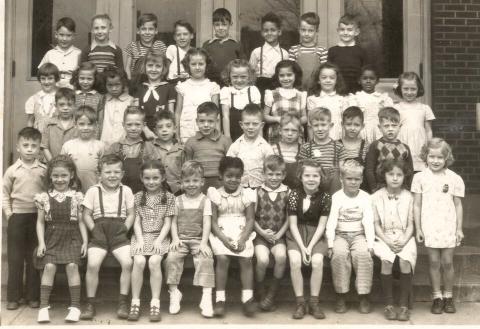 My 1st grade class, 1945-46