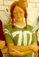 1970 Kathy in pigtails