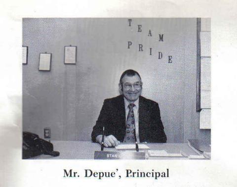 0 Our Principle Mr. Depue