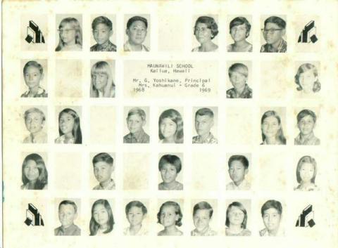 19968-1969 6th Grade Class pic