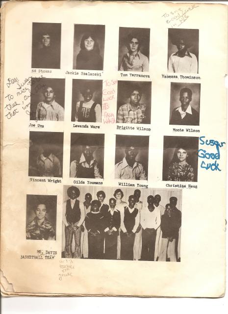 Union Ave  year book 1978