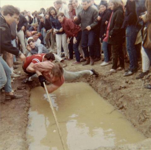 Adrian College tug-of-war, 1967