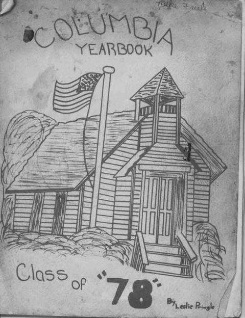 1978 Yearbook Cover-by Leslie Pringle