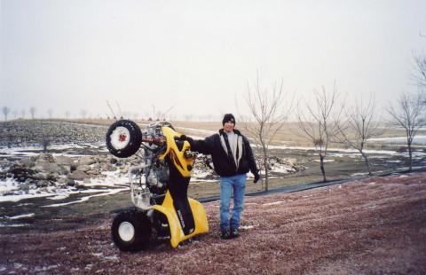 Me & my 4-wheeler