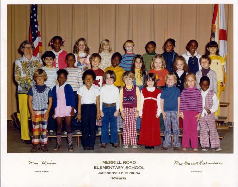 Mrs. Winn's 1st grade 1974-75