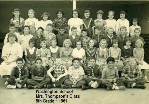 5th Grade ~ 1961