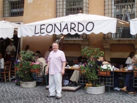 Len by the Spanish Steps