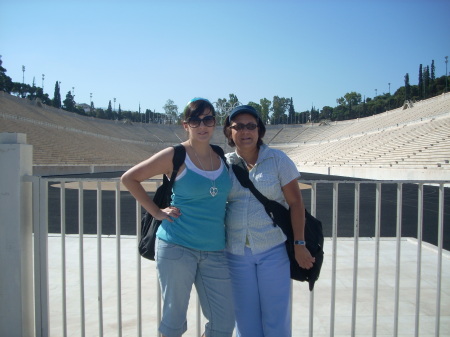 Daughter & I in Greece