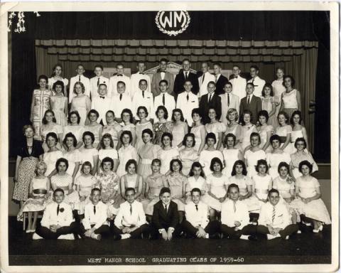 West_Manor_Graduating_Class_1959_60