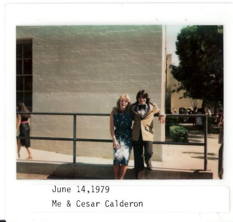 Joan O'Brien & Cesar