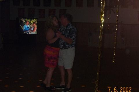 Dad & I dancing to "Butterfly Kisses"