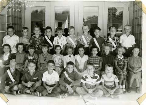 4th Grade, Veterans Memorial School (1954), Reno, NV
