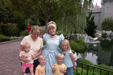 Kids with Cinderella