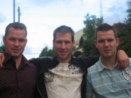 Barry & his 2 brothers in Ireland