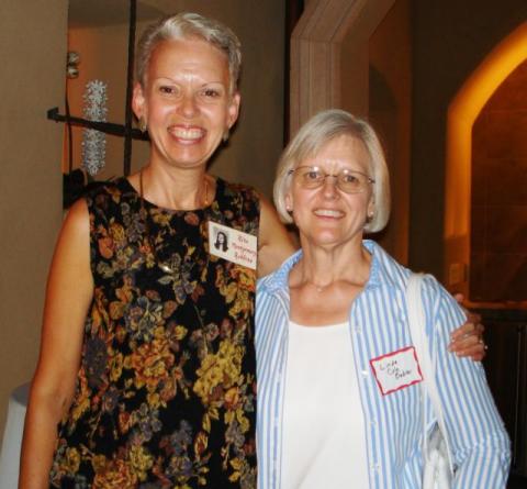 Rita Montgomery Robbins and Linda Cole Baker