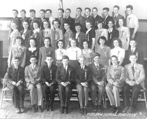 Graduation picture June, 1944