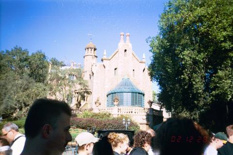 Exterior of Haunted Mansion