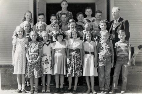 Progress School 5th grade 1953