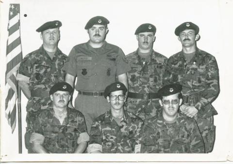Jeff(front-center)USAF-operation Bold Eagle-1981