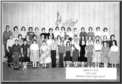 Hartman Junior High 1958-59
