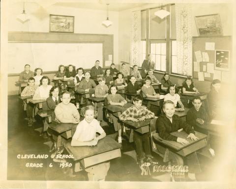 Cleveland Elementary School Class of 1952 Reunion - Cleveland School '52